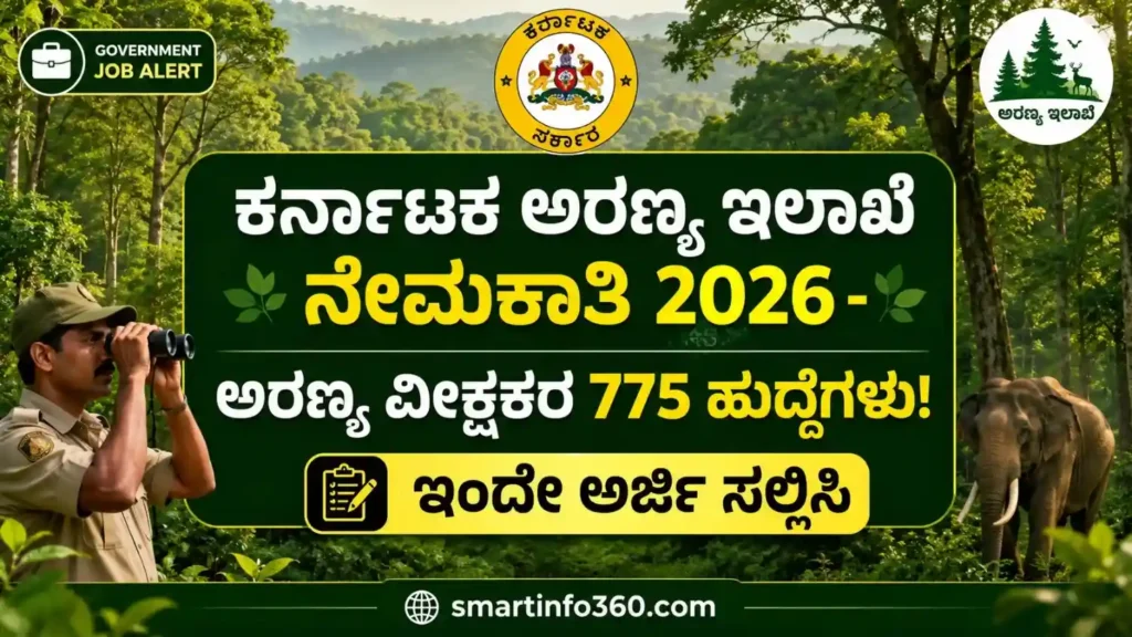 KFD Forest Watcher Recruitment 2026 Notification Details
